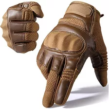 Guantes Para Motocicletas De Color Marron Tamaño M