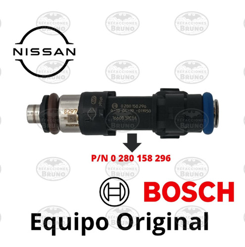 Inyector Bosch Nissan Sentra 2013 2014 2017 2019 Original Foto 4