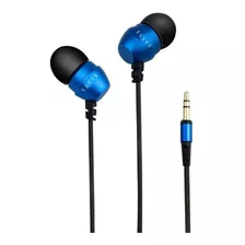 Fone De Ouvido Com Fio Intra-auricular P2 S/ Controle Azul