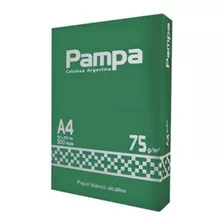Resmas Pampa A4 75 Grs. Leer Descripción!! Envío Gratis