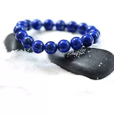 Pulsera De Lapislzuli Hecha A Mano - Pulsera De Piedra Preci