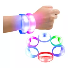 Pulsera Intermitente Led De Control Dmx Programable Paquete