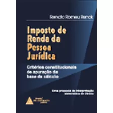 Imposto De Renda Da Pessoa Juridica