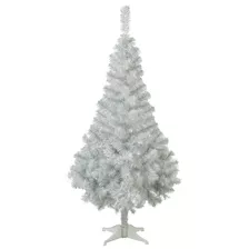 Arbol Navidad Canadian Spruce Blanco/plata 1.5m Black Friday Color Blanco Plata