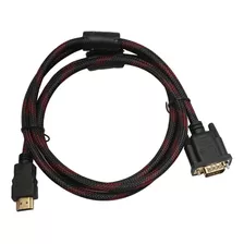 Cabo Hdmi Para Vga 1.80 Mts Tv Monitor Top It Blue Original