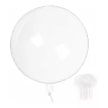 20 Globos Transparentes Bobo De 24 Pulgadas, Globos Red...