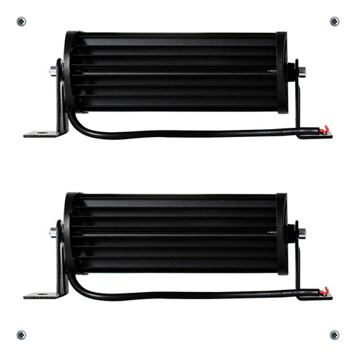 2 Barra 12 Led Pickup Jeep 4x4 7 Pulgadas Universal Foto 5