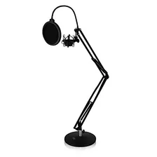 Tabletop Suspension Microphone Boom Stand Studio Scissor