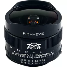 Zenitar 16mm F/2.8 Fisheye Lente Para M42