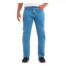 Calça Tassa Masculina Reta Elastano Delavê