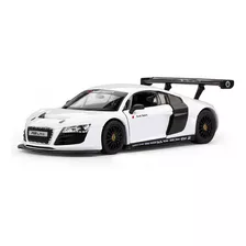 Miniatura Audi R8 Lms Branco Rastar 1/24