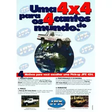 Folder Catálogo Folheto Jpx Montez Pkp 4x4 Diesel (jx003)