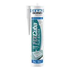 Silicone Para Fixao De Cubas 380 G Cinza Fix Cuba Tekbond