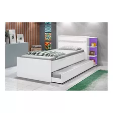 Cama Marinera 1 Plaza Bi Cama Con Baul Dormitorio Con Estantes Opción Lila Baul Auxiliar Muebles Web