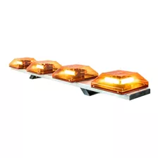 Giroflex Giroled 120cm 4 Cupulas 12v Âmbar Led Ronda Guincho