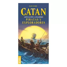 Catán Piratas Y Exploradores Ampliación 5-6 Jugadores Devir