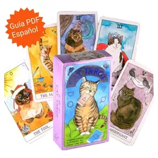 Tarot Cat - Gato - Cartas Tamaño 11x6cm