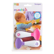 Cucharas 2pz Scooper Munchkin Rosa/morado