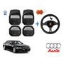 Tapones Valvula Llanta Aire Logo  Audi A8 Antirrobo