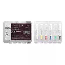 Kit 6 Limas F K-flex Manuales Para Endodoncia Perfect