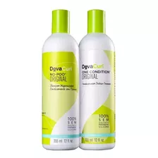 Deva Curl No-poo Shampoo 355ml + Condicionador One 355ml