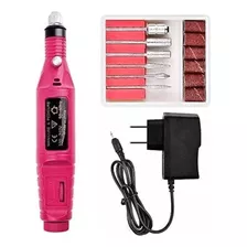 Kit Drill Pulidor Uñas Electrico Removedor Acrilico Manicure