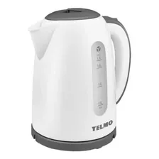 Pava Eléctrica Yelmo Pe-3909 Desayuno Blanca Y Gris 220v 1.7l