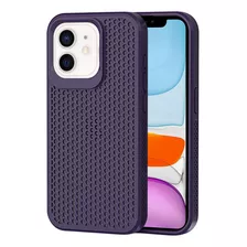 Funda De Disipación De Calor Violeta Oscuro Para iPhone 11