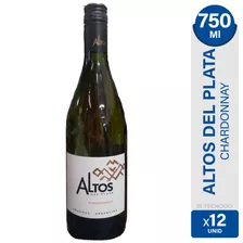 Vino Blanco Altos Del Plata Chardonnay Terrazas - Pack X12