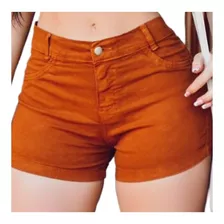Short Feminino Colorido Hot Pants - Preço De Fábrica