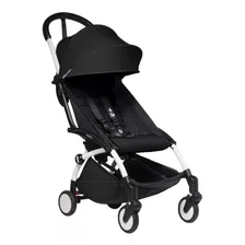 Carriola De Paseo Babyzen Yoyo² +6 2020 Black Con Chasis Color Blanco