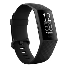 Pulsera De Actividad Fitbit Charge 4 Color De La Caja Negro Color De La Correa Azul Marino Color Del Bisel Negro