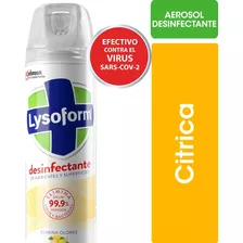 Lysoform Desinfectante Aerosol Citrica 360cc - 3 Unidades