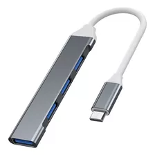 Hub Usb-c 3.0 Tipo-c 4 Portas Otg Extensão Adaptador 5 Gbps