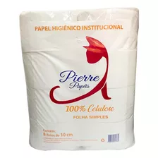 Papel Higiênico Ribeiro Rolão Celulose 8 Rolos De 300 Metros