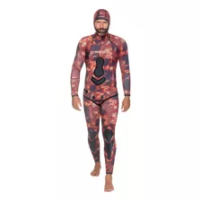 Roupa De Neoprene Pesca Sub Scorpionfish Red 3.5mm - Cressi