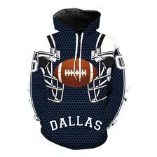 Dallas Cowboys Sudadera Con Capucha Disfraz Adultos Hoodie