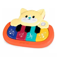 Piano Musical Infantil Music Pet Gatinho Som E Luzes Tateti