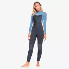 Long John Feminino Neoprene Borracha 3.2mm Surf Roxy Novo