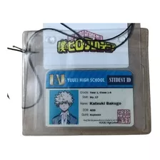 Gafete Credencial Id Identificación My Hero Academia Anime