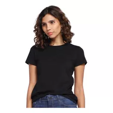 Camiseta Baby Look Básica Feminina Malwee Algodão 100%