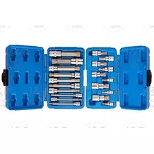 J-r Quality Tools 20pc Xzn 12 Puntos Mm Triple Set De Zocalo