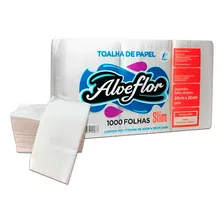 Papel Toalha Interfolha Celulose 1000 Folhas Uso Geral Macio