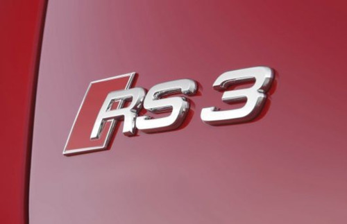 Emblema Rs3 Para Audi A3 Sedan Hatchback Adherible Cromado Foto 2