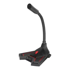 Microfono Streaming Gamer Noga Mic-2040 Flexible Soporte Csi