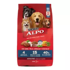 Alimento Alpo Para Perro Adulto Todos Los Tamaños Sabor Mix En Bolsa De 12kg