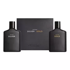 2 Perfumes Importados Zara Man Silver & Gold - Edt 100ml