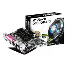 Placa Mãe Asrock Intel J1800 D1800b-itx Ddr3 Hdmi Mini Itx