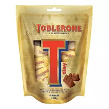 Toblerone Chocolate Tiny 15 Piezas, 120 G, Duty Free