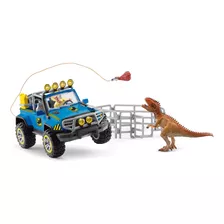 Juguete Auto Todoterreno Con Dinosaurio Schleich Infantil Ax